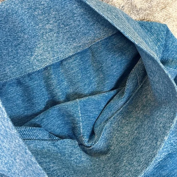 Gymshark Women's Seamless Athletic Shorts Blue No‎ Tag See Measurements - Picture 6 of 6